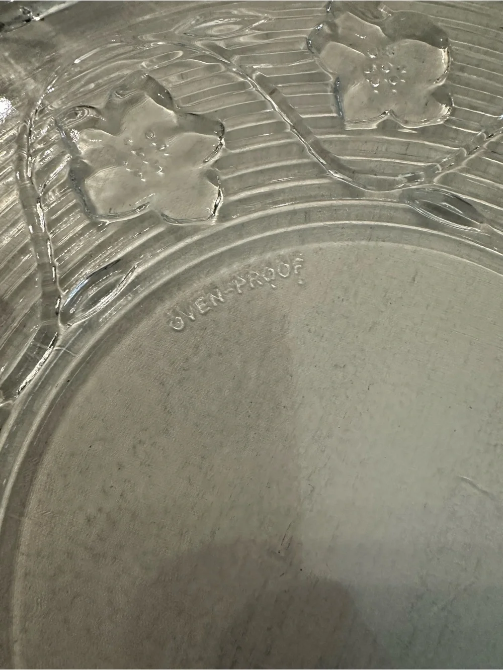 Anchor Hocking Vintage Avalon Quiche/ Tart/ Pie Baking Dish 10
